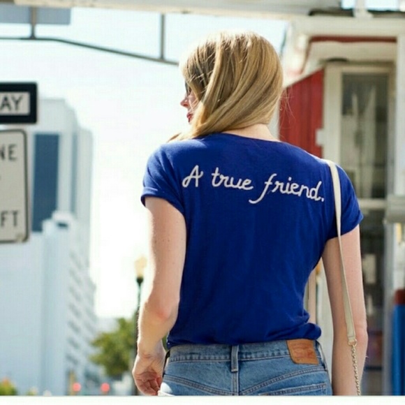 J. Crew Tops - J Crew Zodiac Sign Scorpio A True Friend Tee